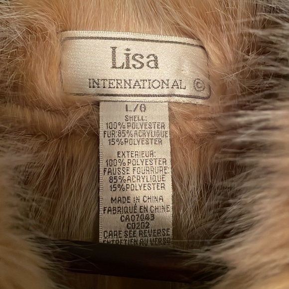 Faux fur /suede vest - Picture 2 of 7